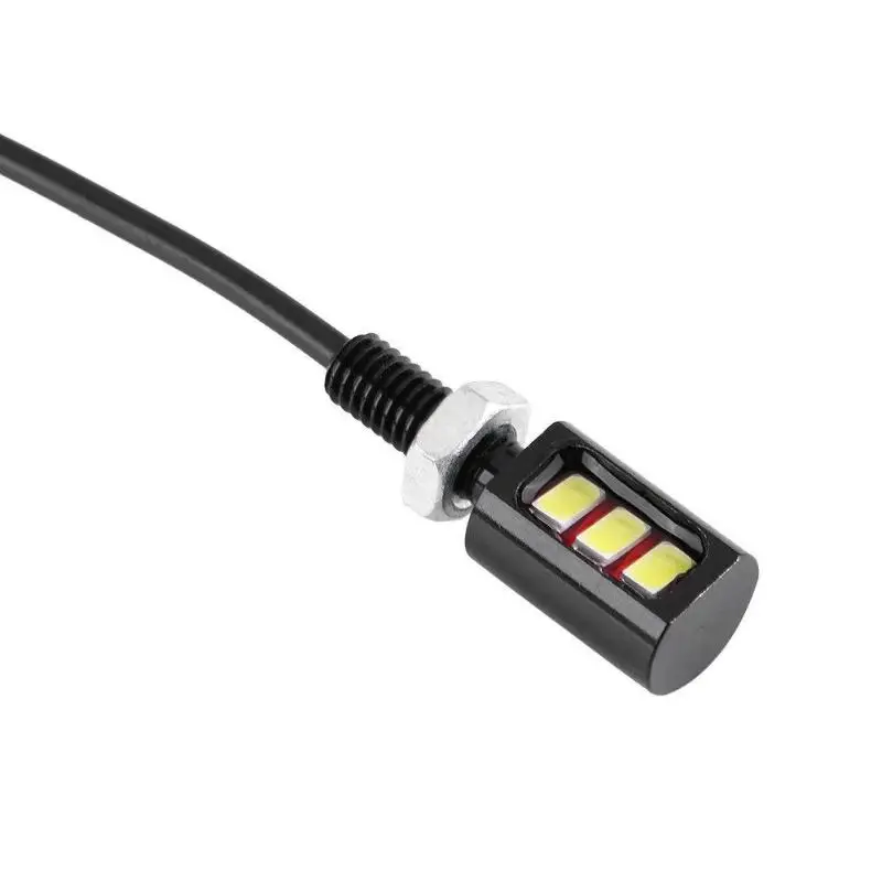 1 пара 12 в 3 Вт болт белый 5730 SMD 3 светодиодный фонарь для автомобиля, мотоцикла, номерного знака, лампа для мотоцикла, автомобильные аксессуары