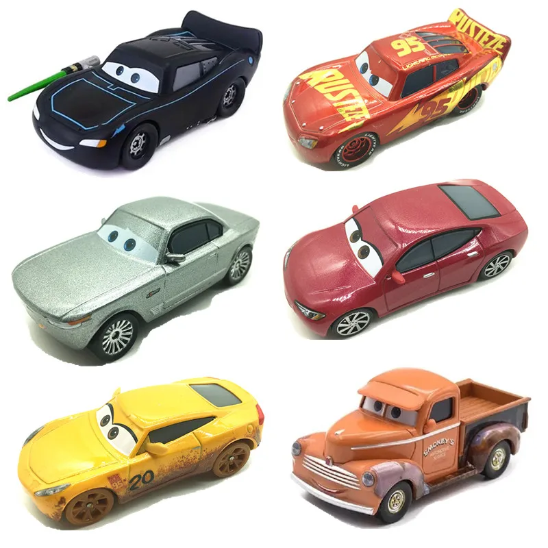 disney Pixar машина 2 3 Lightning McQueen матер Джексон Storm Ramirez 1:55 литья под давлением автомобильных металлического сплава модель детского игрушечного автомобиля