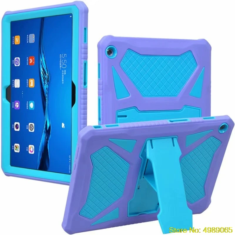 Для AGS-L09 AGS-L03 AGS-W09 9,6 дюймов планшет для huawei MediaPad T3 10 планшета Ударопрочный силиконовый+ жесткий чехол-накладка из ПК для телефона Дети чехол