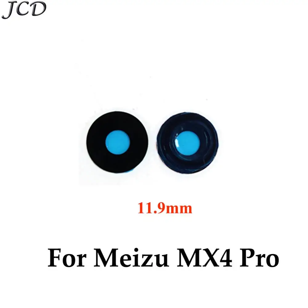 For Meizu MX4 Pro JCD 2 шт. стеклянный объектив для MEIZU MX3 MX4 MX5 MX6 Pro 5 6 7 E2 E3 U10 U20 15 lite 15 Plus задний объектив камеры задняя камера стеклянный объектив - Цвет: For Meizu MX4 Pro