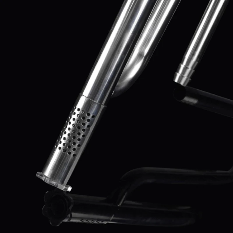 Лилия труба из нержавеющей стали поток оттока фильтр для аквариума высаженный