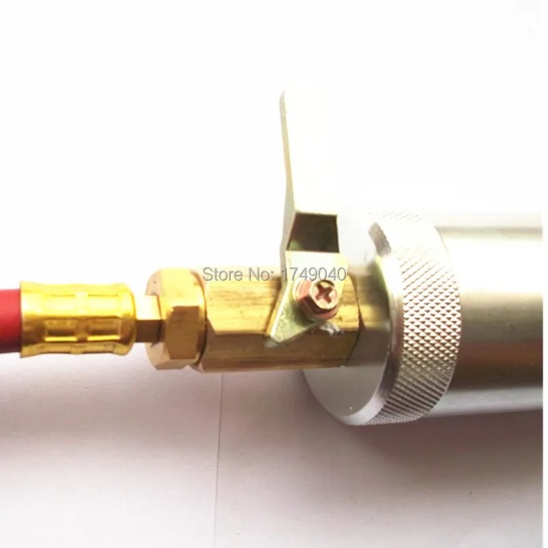 R134A A/C автомобильный AC масло и инжектор красителя R134 R12 R22 масла в линии с 1/4