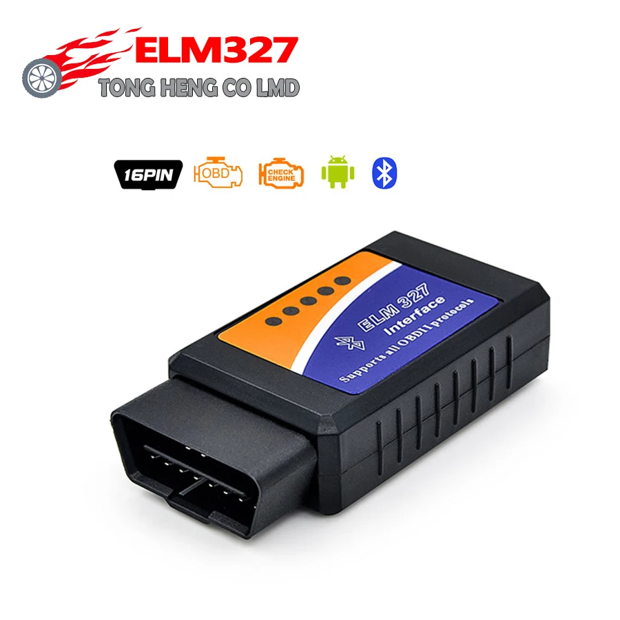 Горячая Распродажа ELM327 Bluetooth OBD2 OBDii V2.1 диагностический инструмент ELM 327 интерфейс