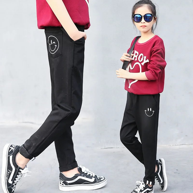 2017 Fall New Girls Children Korean Fashion Trends Personality Leisure Haren Pants | Мать и ребенок