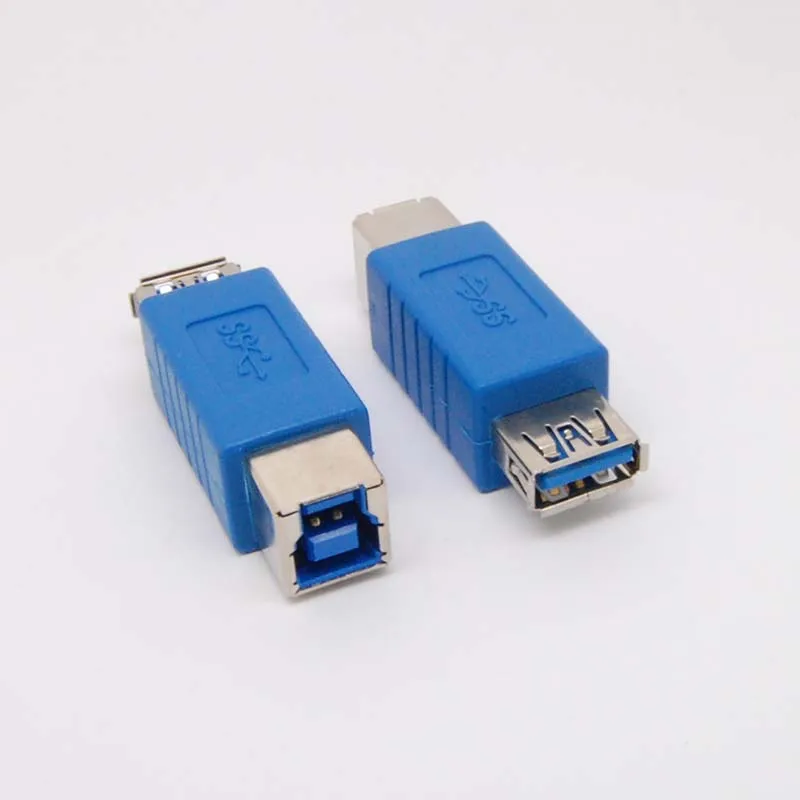 Премиум USB 3 0 A Female to Printer B муфта адаптеры-Конвертеры | Электроника