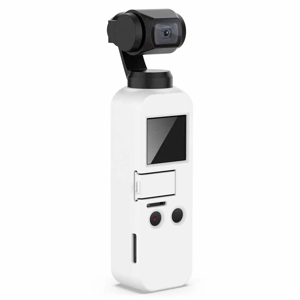 Для DJI OSMO Карманный ручной карданный Мягкий силиконовый чехол для камеры защитный чехол противоскользящие карданные аксессуары карамельный цвет