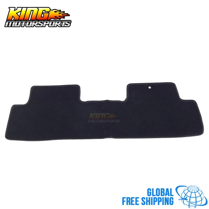 Подходит для 06-11 Honda Civic 2Dr 4Dr коврики ковер передний и задний нейлон черный 3 шт глобальная по всему миру