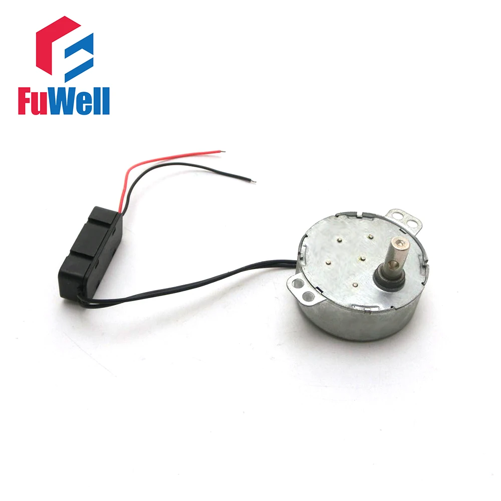 Синхронный двигатель 50TYC, 3 об/мин, выходная скорость, 12 В постоянного тока, редукторный двигатель Синхронный двигатель 50TYC, 3 об/мин, выходная скорость, 12 В постоянного тока, редукторный двигатель