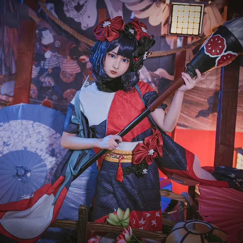FGO Fate Grand Order Katsushika Hokusai I II кимоно юката платье униформа наряд аниме женские