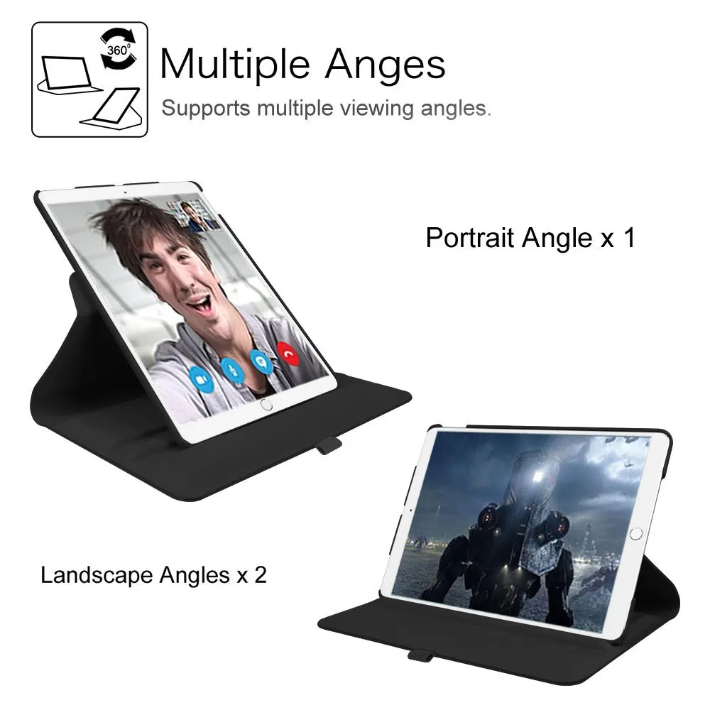 Чехол из искусственной кожи для iPad Pro 10 5 тонкий смарт чехол с держателем