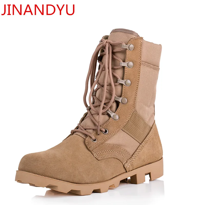 

Summer Combat Tactical Boot Military Boots Black Sand Jungle Camouflage Color Climbing Wearable Boots Breathable Safety Shoes