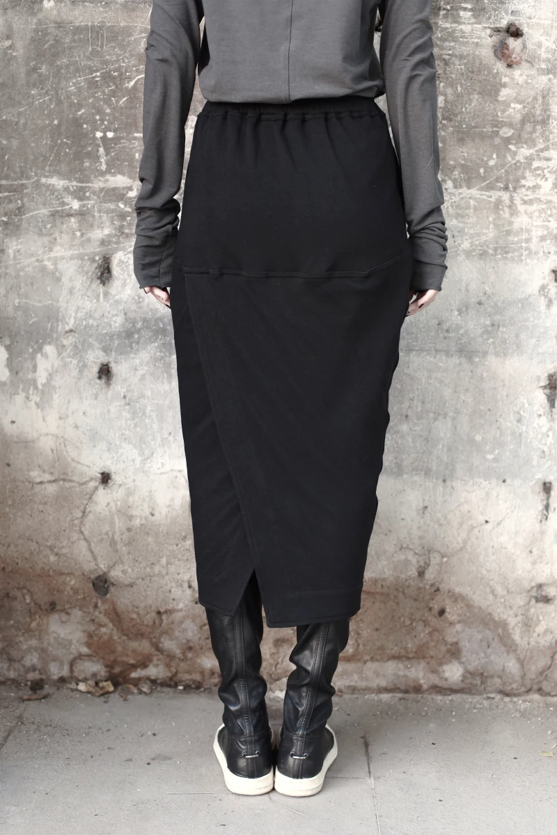 Юбка-готика Женская длинная хлопковая с юбкой-готикой | одежда