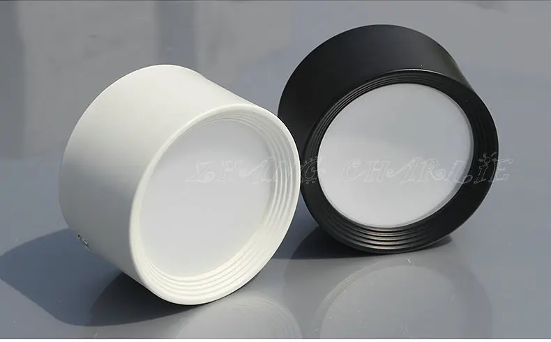 Горячая Распродажа! Бесплатная доставка 15 Вт черный корпус белый COB Светодиодный