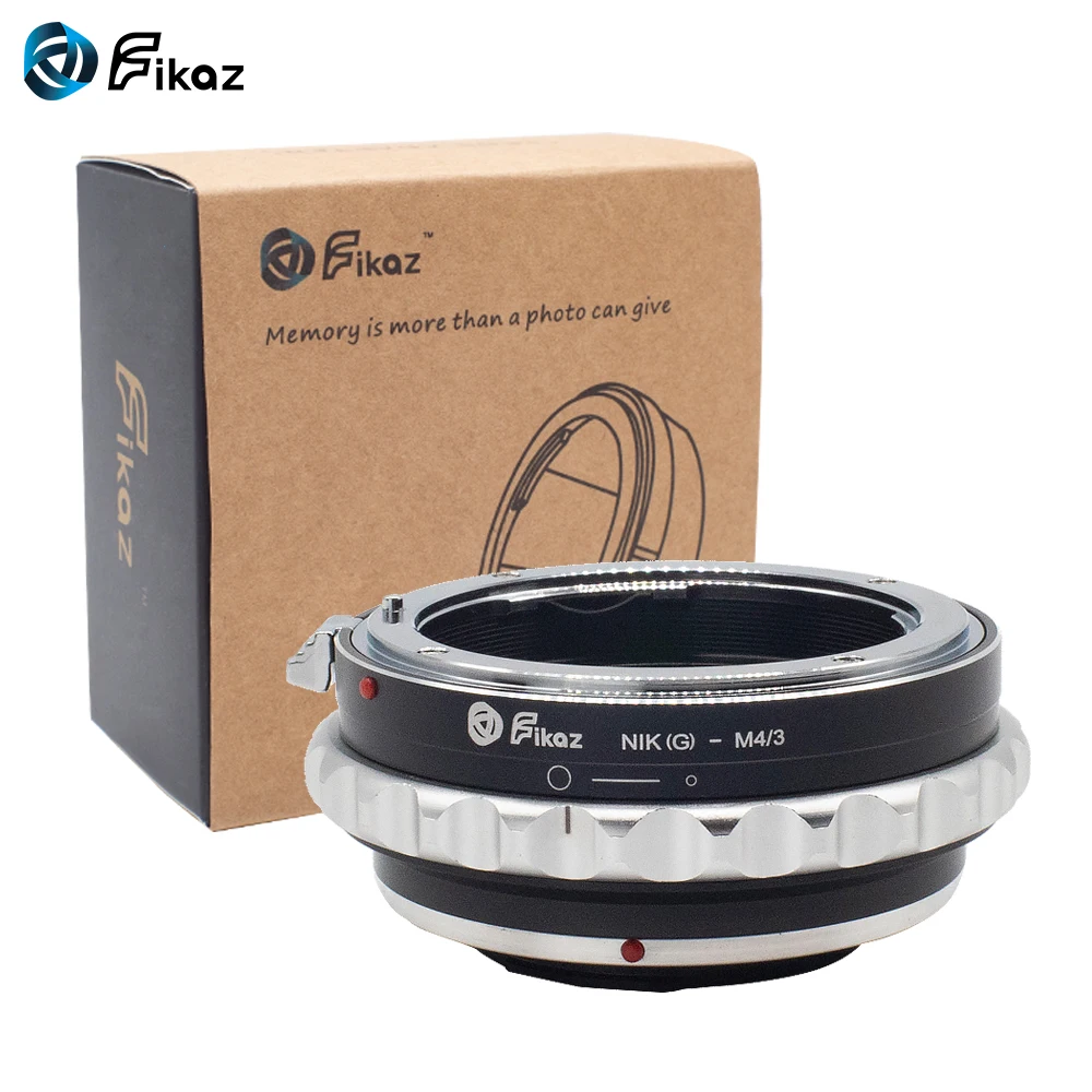 Адаптер для объектива камеры Fikaz AI(G)-M4/3 адаптер Nikon G AF-S F к Micro 4/3 M4/3 GF2 GF3 G2 G3 GH2 |