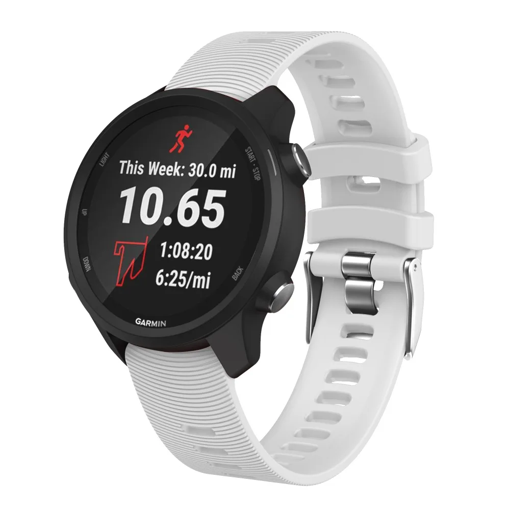 Цветной мягкий сменный силиконовый ремень для Garmin Forerunner 245 смарт-спортивный браслет для Garmin Forerunner 245 M ремешок для часов