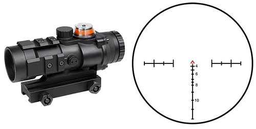 arrow red АК 47 оптическая охотничья стрельба HD очки красная точка волоконно-оптический прицел коллиматор 3x32 пистолет ментальный пистолет телескопическая винтовка прицел - Цвет: arrow red