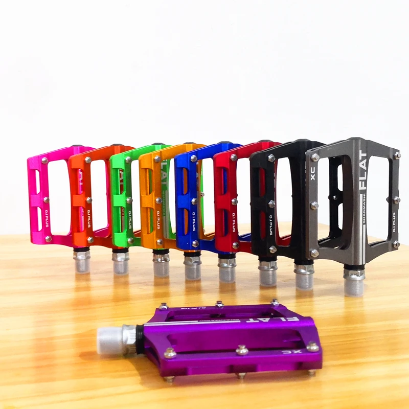 New mountain bike 8 Colors Platform Alloy Road Bike Pedals Ultralight MTB Bicycle Pedal Bike Accessories