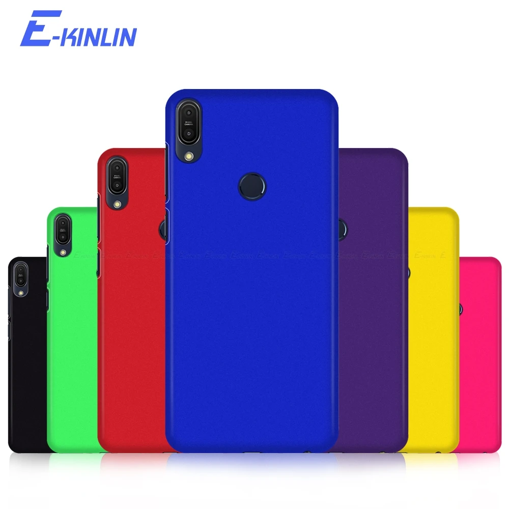 Матовая жесткая задняя крышка для Asus ZenFone Max Pro Plus M2 M1 ZB631KL ZB633KL ZB602KL ZB570TL