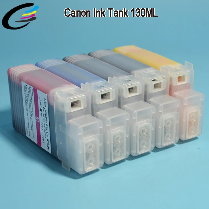 Широкоформатный чернильный картридж для принтера Canon iPF 670 680 770 780 с чипом чернил PFI