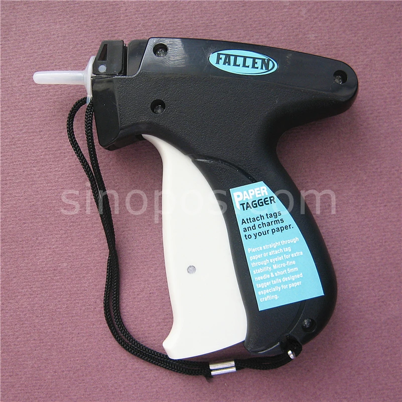 Бумажный тег для скрапбукинга пистолета бирок штырей хвостов одежды ручной