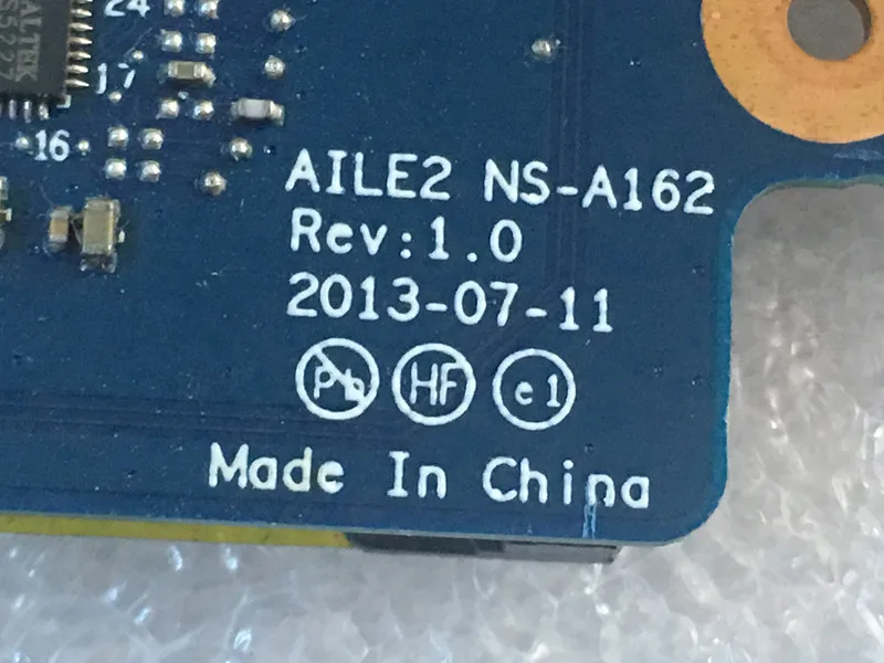 Фото Оригинальная плата чтения карт памяти с USB-портом NS-A162 для Lenovo Thinkpad Edge E540, 100% TESED OK №2