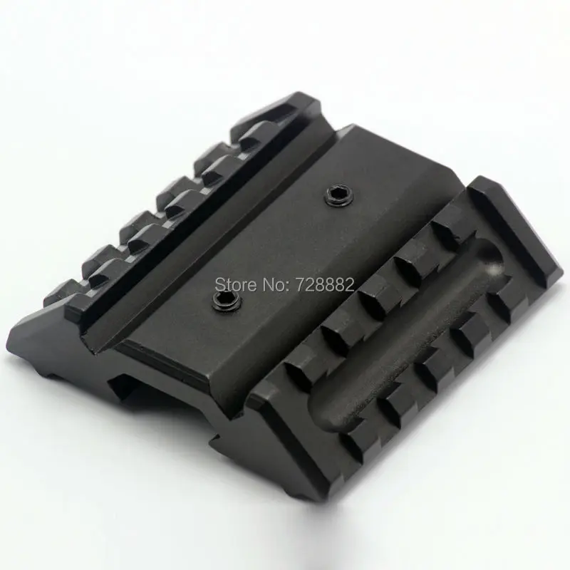 Охотничий Тактический Двойной 45 градусов офсетное крепление 20 мм Вивер