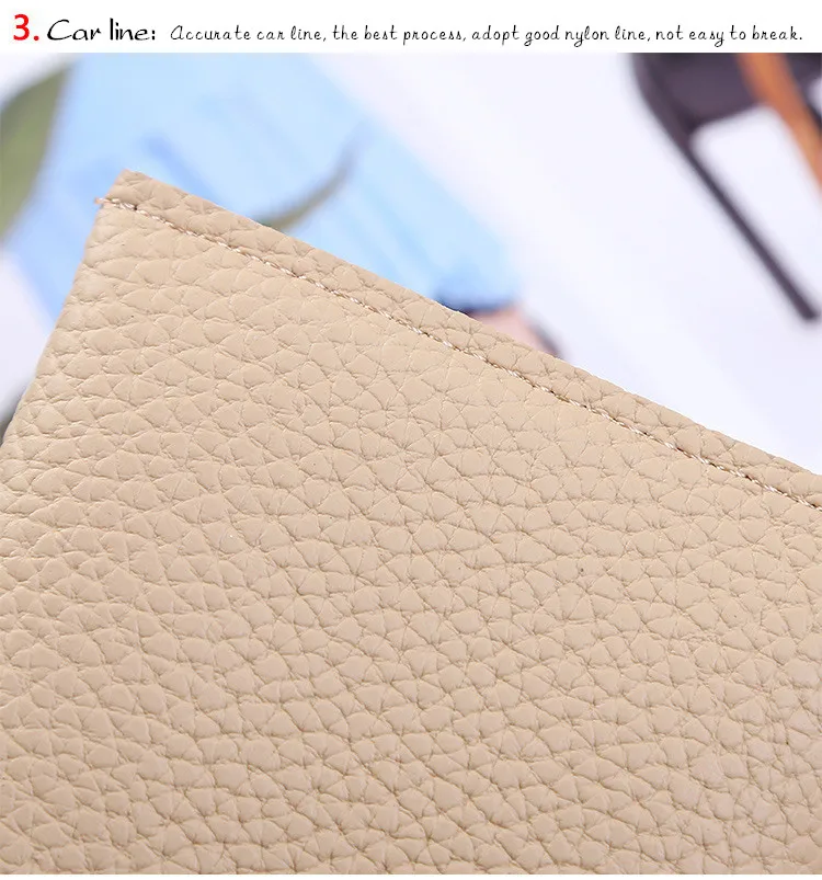 XZXBBAG Модный женский длинный кошелек из искусственной кожи, несколько карт, тонкий кошелек, студенческий кошелек с застежкой, сумка для денег, женский клатч