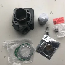 full set Cylinder Kit with Piston Rings For Scooter Honda TACT 50CC 2 stroke Engine QJ DJ1 Keeway Motorcycle suzuki atv part