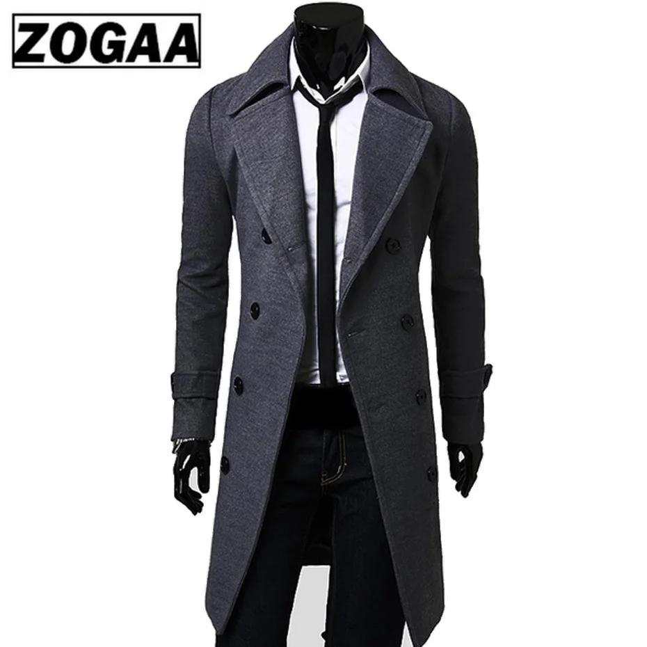 Новинка 2018 мужское шерстяное пальто куртка двубортное Мужское с длинным рукавом