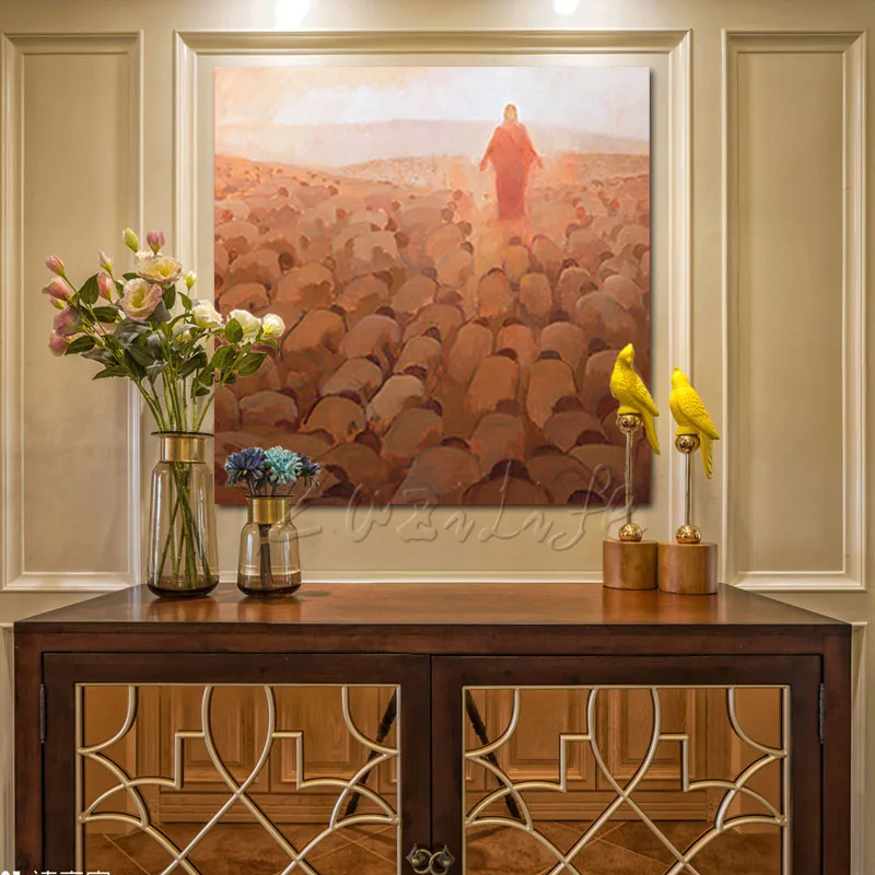 Иисус Христос Холст Плакаты и принты настенные картины для гостиной домашний