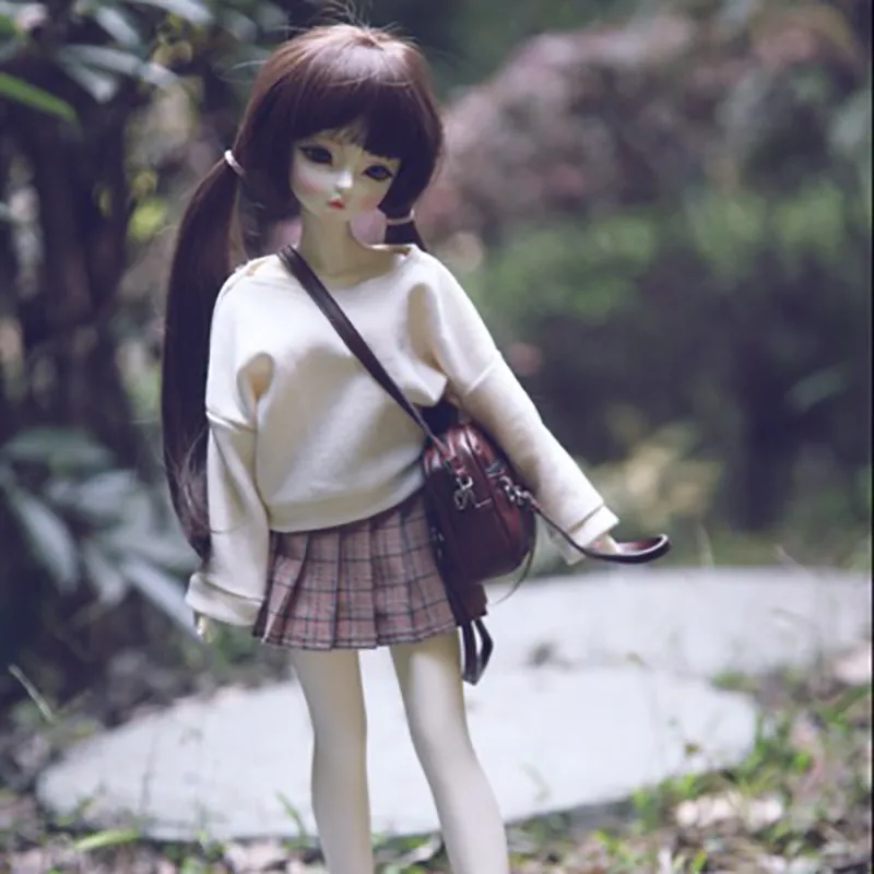 Одежда для кукол Cateleya Bjd 1/4 1/6 свитер плиссированная юбка Базовый костюм