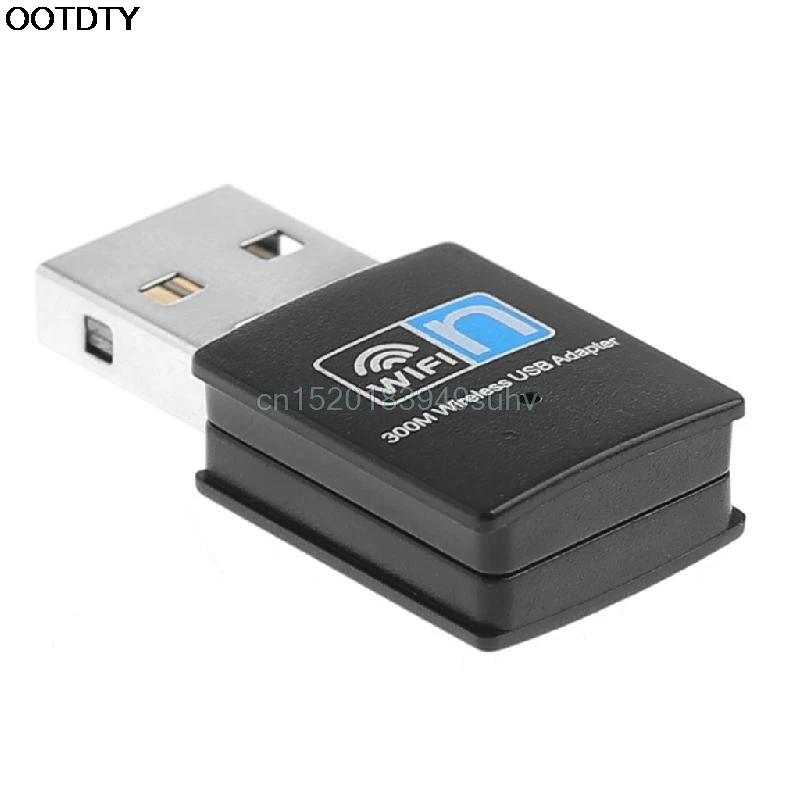 802.11n/g/b 300 Мбит/с USB2.0 сетевой LAN Dongle WiFi беспроводной адаптер без антенны# горячий