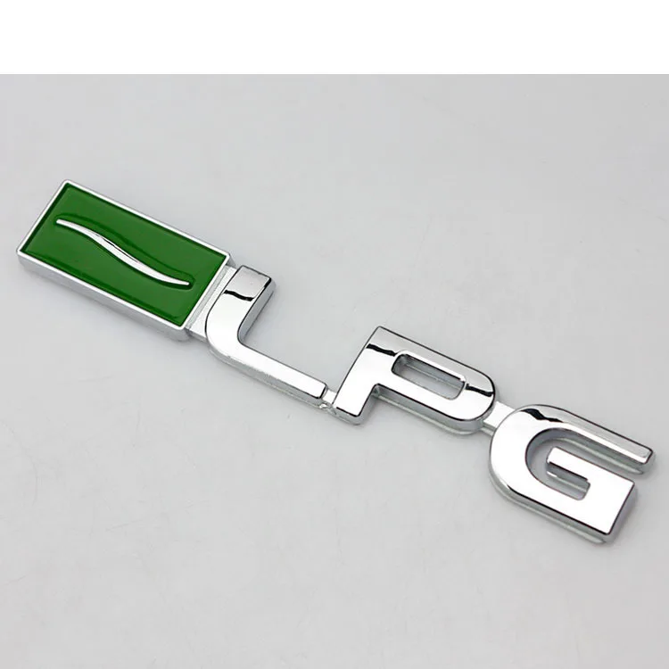 LPG emblem LPG/ECO стильная Автомобильная Эмблема для ремонта, наклейка на кузов автомобиля, значок с логотипом, наклейка для украшения автомобиля на хвост, Fossil Fuel для Chevrolet Cruze/Malibu - Название цвета: LPG emblem