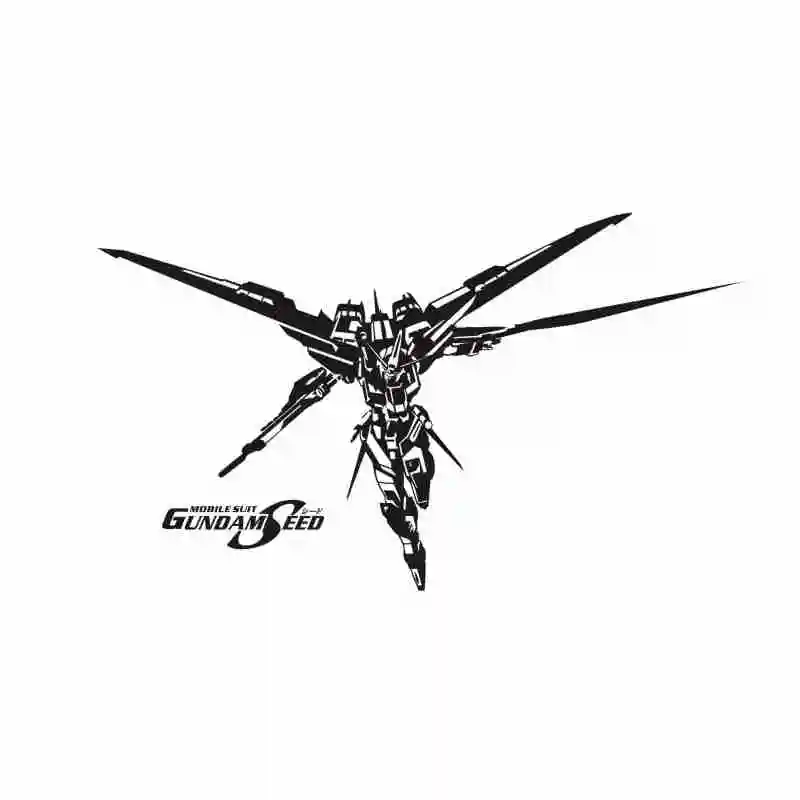 Настенная Наклейка GUNDAM Виниловая наклейка на стену Декор для дома декоративное