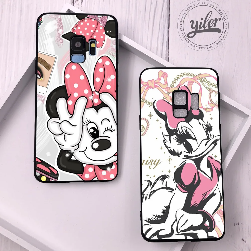 Coque mouse для Fundas samsung S9 чехол S8 S10 Plus чехол для телефона чехол для samsung Galaxy S7 edge S8 S9 S10 Plus S10e S10 e shell