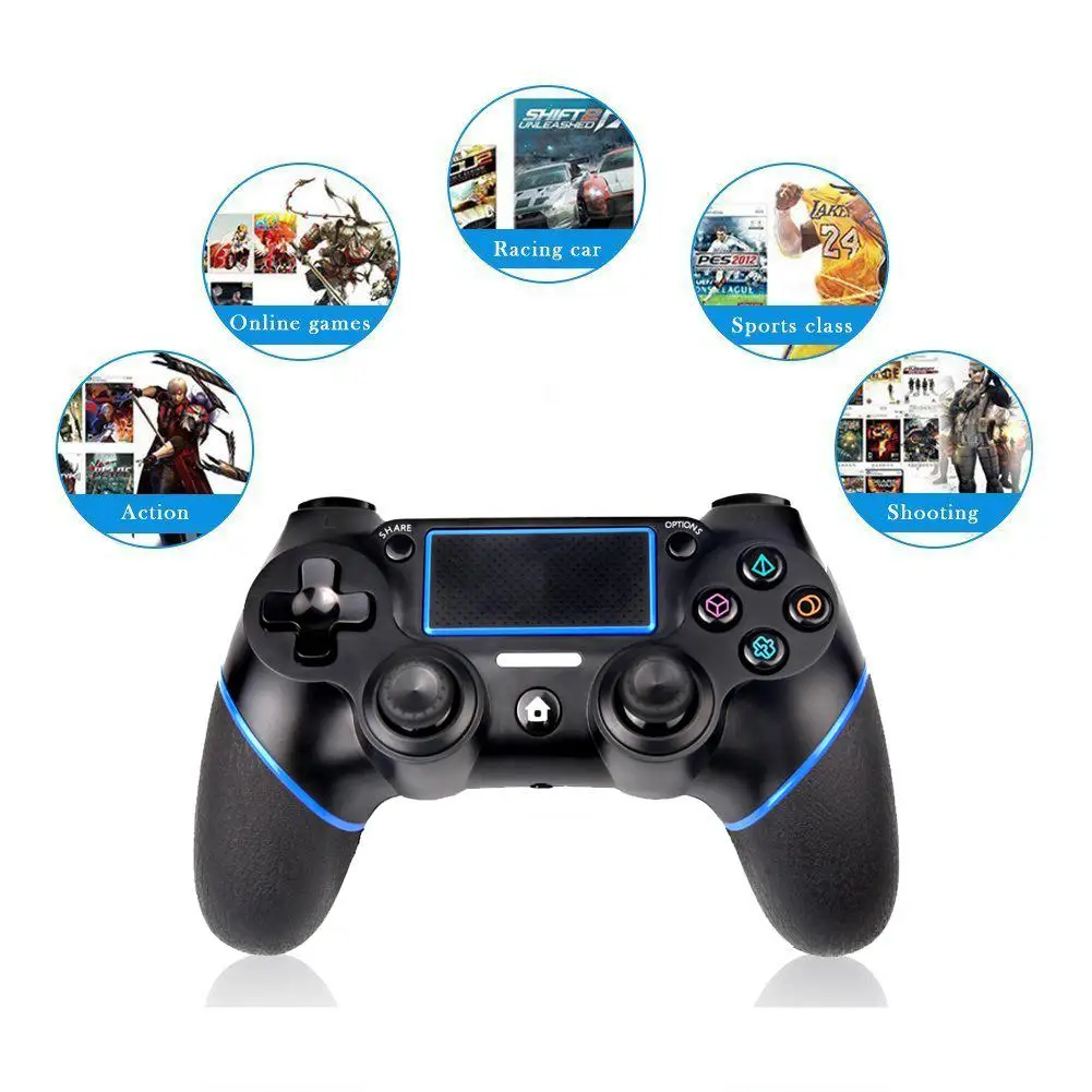 EastVita беспроводной Bluetooth игровой контроллер для PS4 контроллер двойной шок вибрации джойстик геймпад для playstation 4