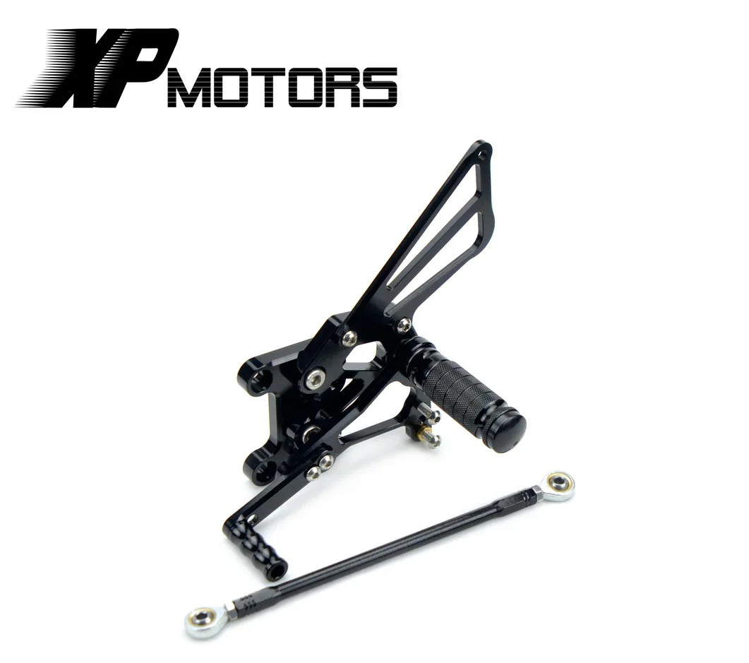 NICECNC гоночный мотоцикл Регулируемый Rearset Footpeg задние наборы Комплект для Triumph T595