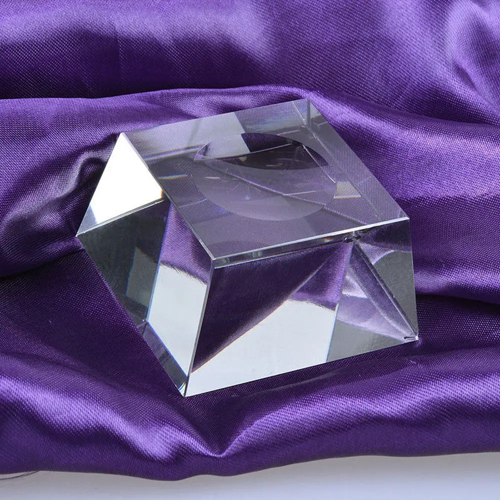 Блоки хрустальный шар база прозрачное стекло стенд держатель практичный Димпл