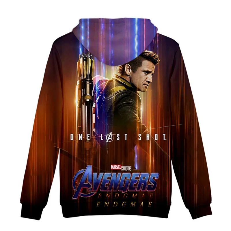 Мужские толстовки с капюшоном Cloudstyle Hawkeye мужские длинным рукавом S 5XL|Мужские и