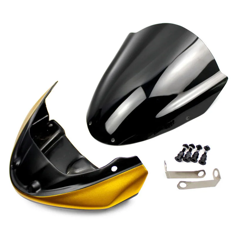 Ветрозащитный экран для Yamaha FZ MT 09 2014 2015 2016 FZ09 MT09 ветрозащитный на лобовое стекло с