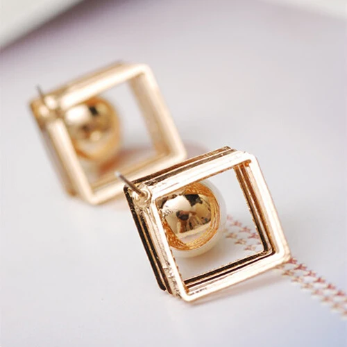 Новые Модные Позолоченные жемчужные серьги для девочек модные ювелирные изделия