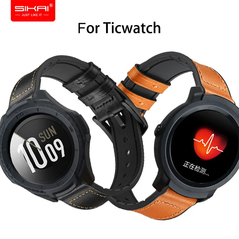 Ремешок для смарт часов Ticwatch Pro S2 E2 2/E сменный Браслет SIKAI аксессуары 20 мм 22