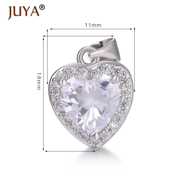 Женские Подвески и кулоны Juya из циркония ААА аксессуары для изготовления