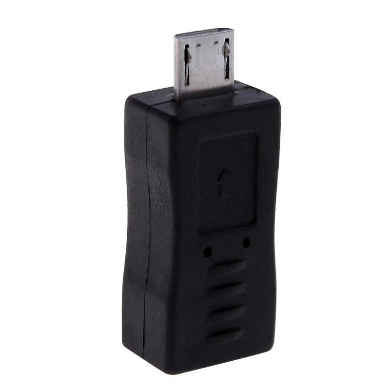 Переходник с Micro USB папа на Mini мама для смартфонов Android MP3 MP4|Кабели MP3/MP4-плееров| |