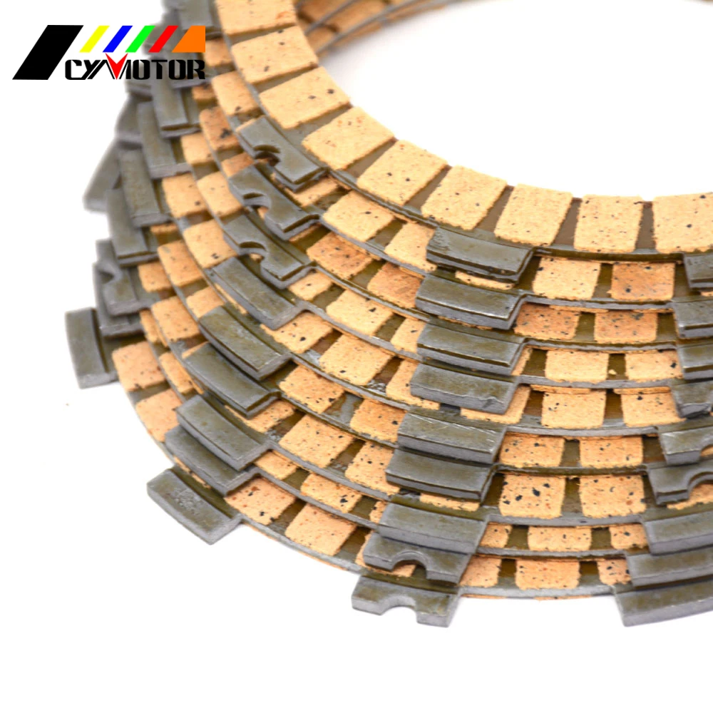 

9PCS Motocycle Clutch Friction Plates Disc Set For SUZUKI GSX-R600 GSX-R750 GSXR600 GSXR750 06 07 08 09 10 11 12 13 14 15 16