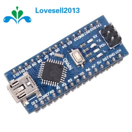2 шт., плата модуля Nano V3.0 CH340G ATmega328 для Arduino 5-12 в 16 м ATMEGA328P