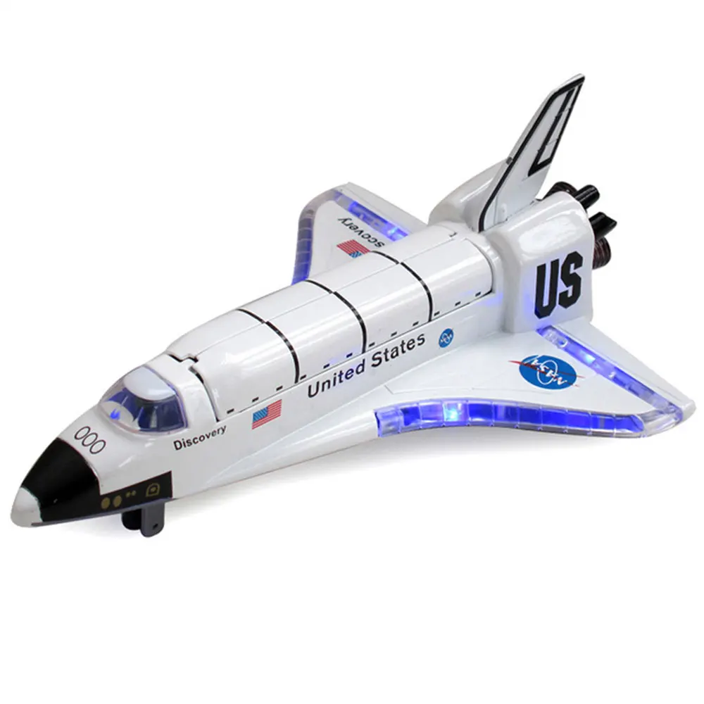 Белая образовательная коллекция Космический Шаттл модель космического корабля реалистичный Декор модель космического аппарата забавная модель Kidsroom