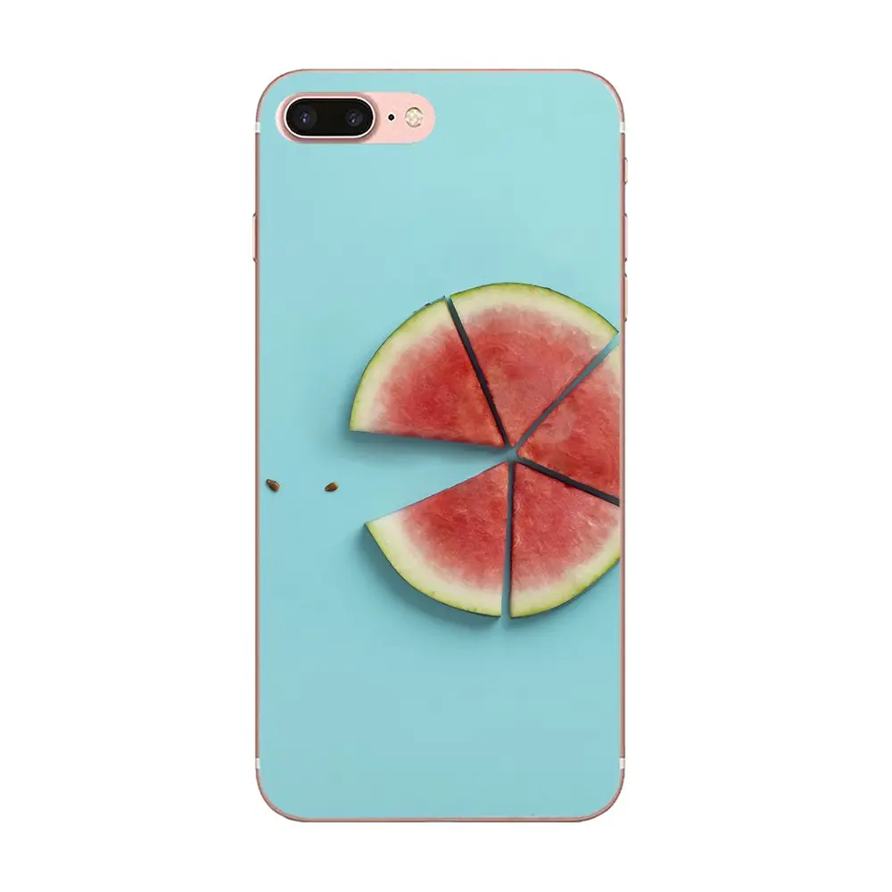 Мягкий для Xiaomi Mi3 Mi4 Mi4C Mi4i Mi5 Mi 5S 5X 6 6X A1 Max Mix 2 Note 3 4 арбузный Красный и Зеленый Летний