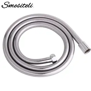 Горячая Распродажа, новинка, смеситель для ванной комнаты, гладкий пвх, 150 см длинный гибкий душевой шланг, латунные соединители