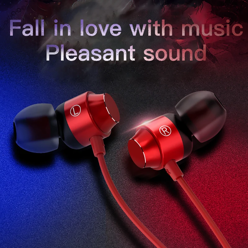 ! Наушники ACCEZZ In Ear магнитная гарнитура с микрофоном для Xiaomi Huawei Samsung компьютера